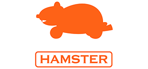 「ハムスター」ロゴ