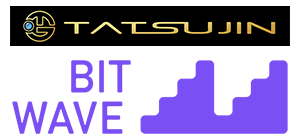 「Bitwave / TATSUJIN」ロゴ